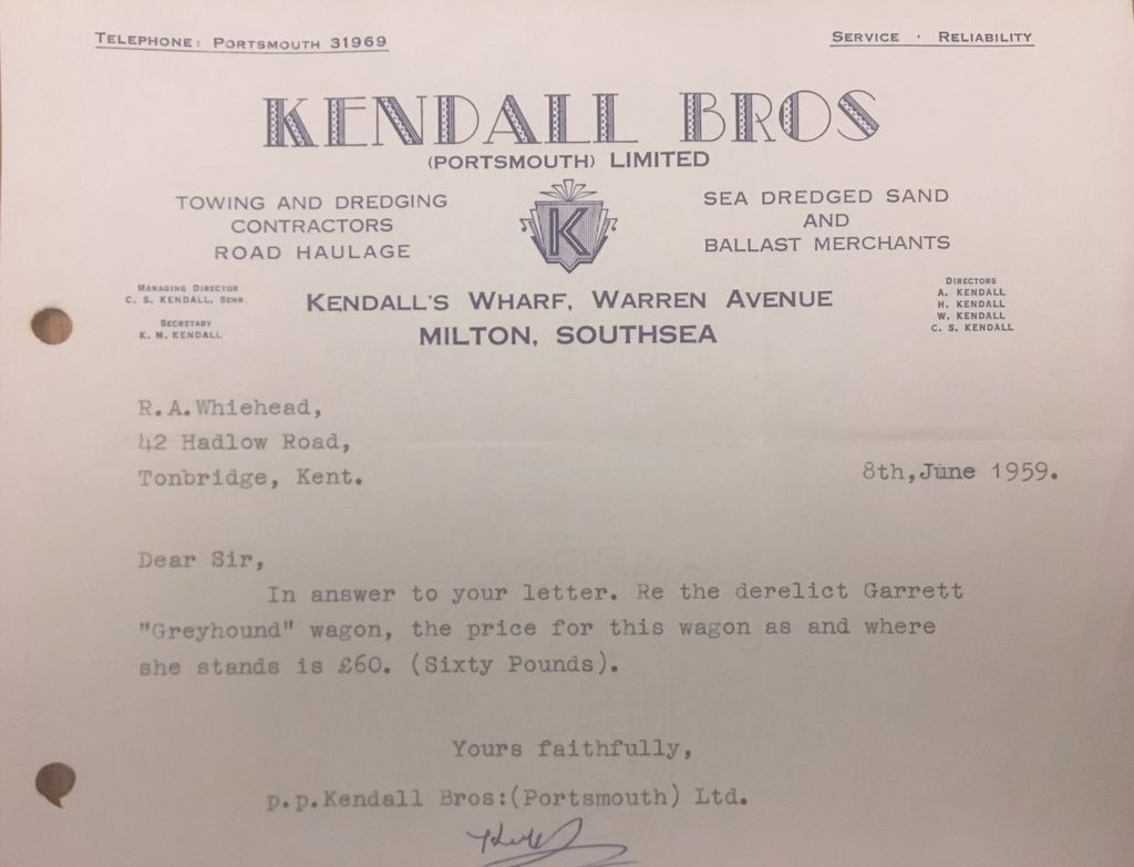 kendall letter